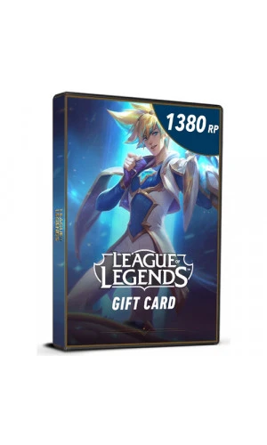 League Of Legends 1380 Riot Points EU WEST Cd Key