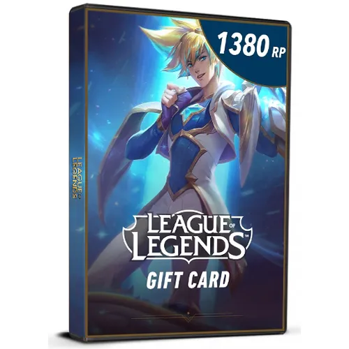 League of Legends 1380 puntos WEST (clave para PC / Europa)