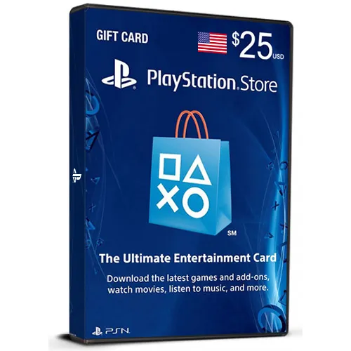 25 美元商店礼品卡（PlayStation 密钥 / 美国）