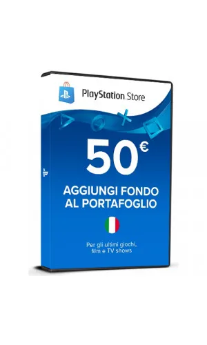 PlayStation Network Gift Card 50€ PSN IT (Digital Code)