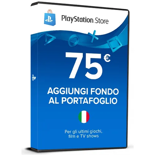 75 EUR Store Gift Card (PlayStation Key / Italy)