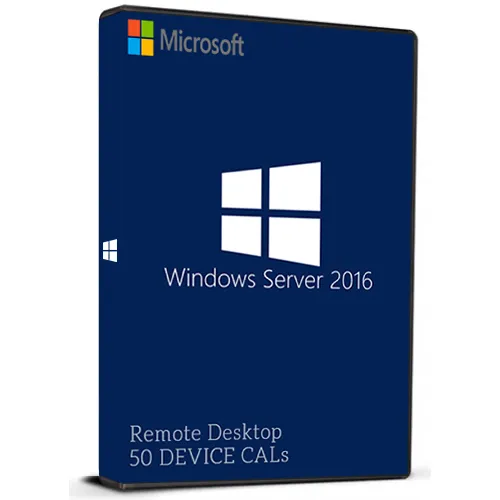 Microsoft Windows Server 2016 CALs (50 Geräte) (Lebenslange Lizenz / Global)