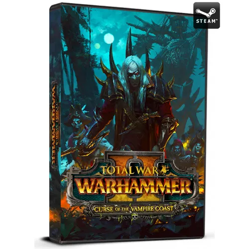 Total War Warhammer II: لعنة ساحل مصاصي الدماء DLC (مفتاح PC Steam / أوروبا)