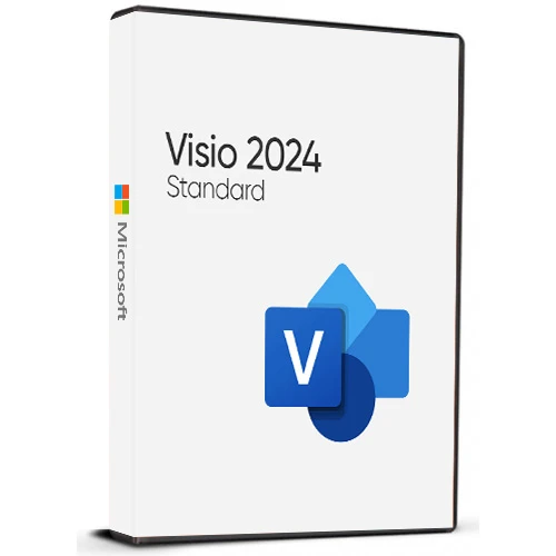 Microsoft Visio Standard 2024 (5 PC) (Lifetime License / Global)