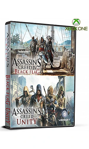 Assassins Creed: Unity &  Black Flag Cd Key Xbone 
