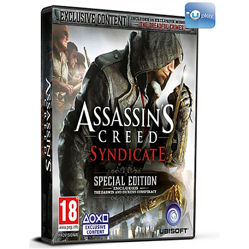 Assassin's Creed: Syndicate מהדורה מיוחדת (מפתח Ubisoft Connect לPC / גלובלי)