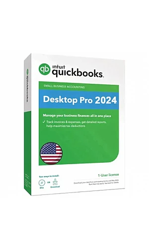 Intuit QuickBooks Desktop Pro 2024 Lifetime For Windows US