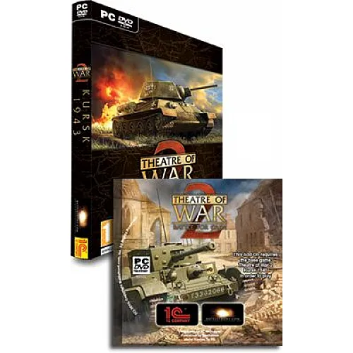 Theatre of War 2: Kursk 1943 + Die Schlacht um Caen (PC Steam Key / Global)