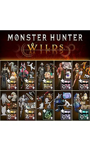 Monster Hunter Wilds Cosmetic DLC Collection DLC (PC Steam Key / North America) Monster Hunter Wilds Cosmetic DLC Collection DLC (PC Steam Key / North America)