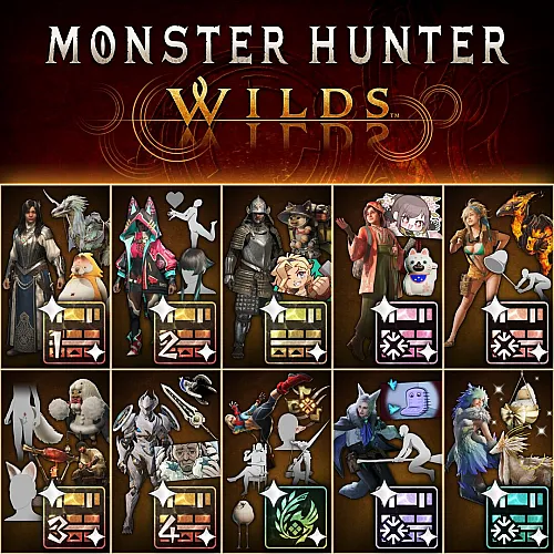 Monster Hunter Wilds Cosmetic DLC Collection (PC Steam Key - North America)