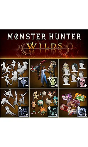 Monster Hunter Wilds Extras Cosmetic DLC Pack DLC (PC Steam Key / Global) Monster Hunter Wilds Extras Cosmetic DLC Pack DLC (PC Steam Key / Global)