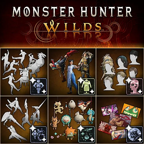 Monster Hunter Wilds Extras Cosmetic DLC Pack (PC Steam Key - North America)
