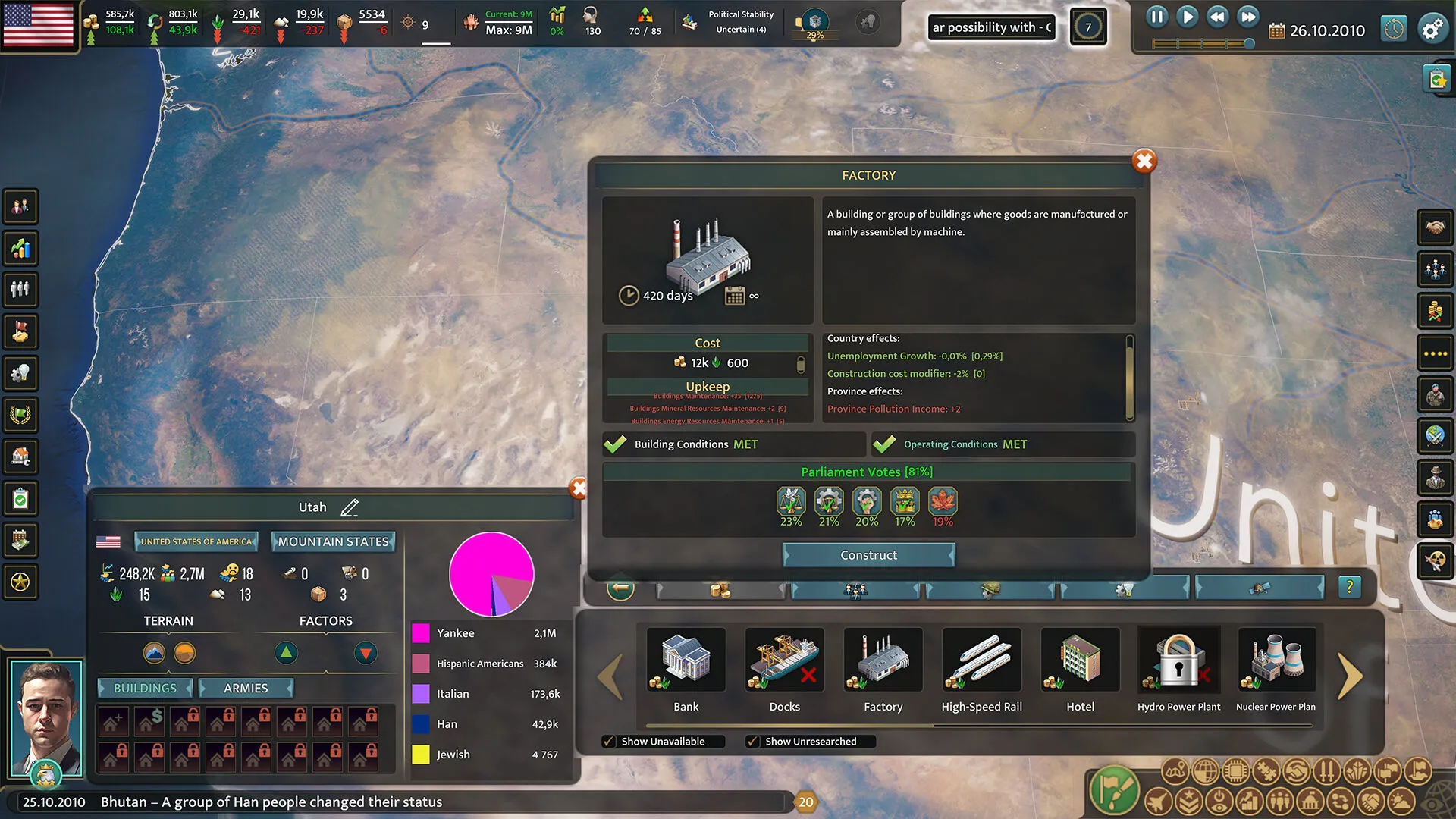 Realpolitiks 3: Earth and Beyond (PC Steam Key / Global)