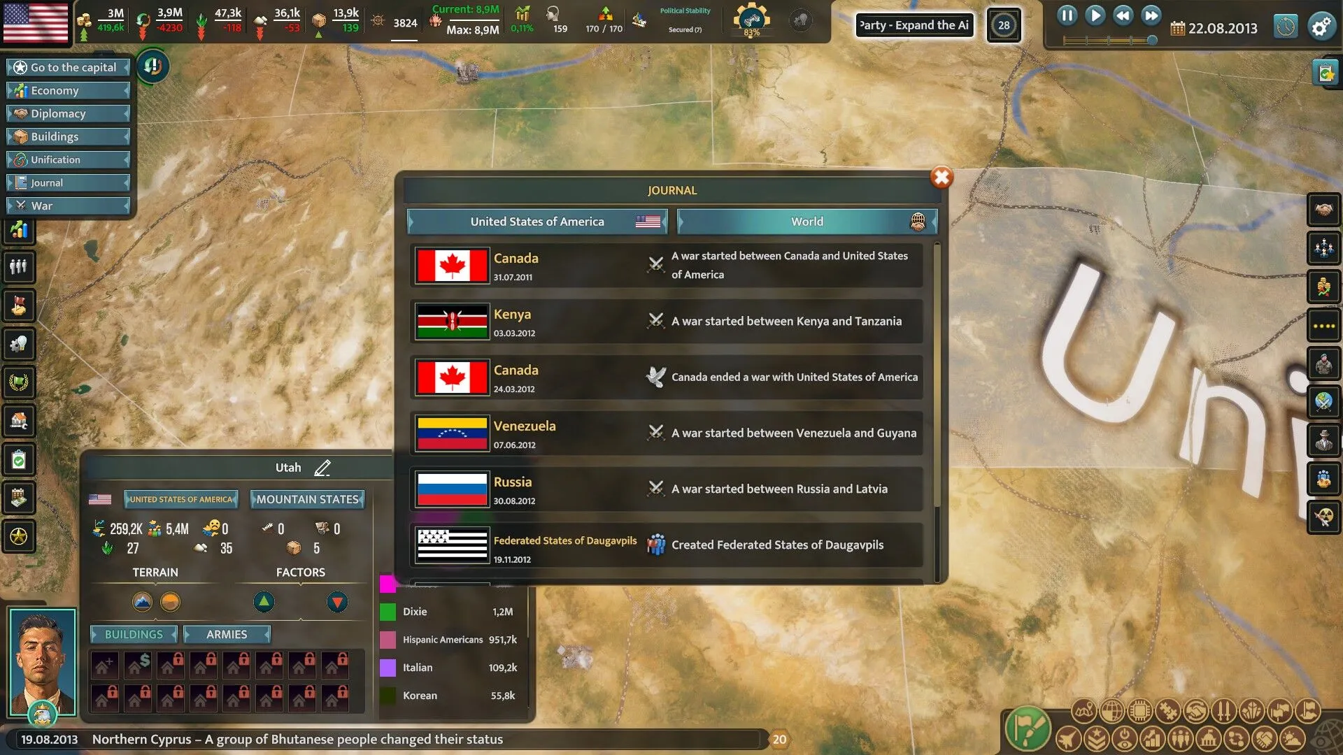 Realpolitiks 3: Earth and Beyond (PC Steam Key / Global)