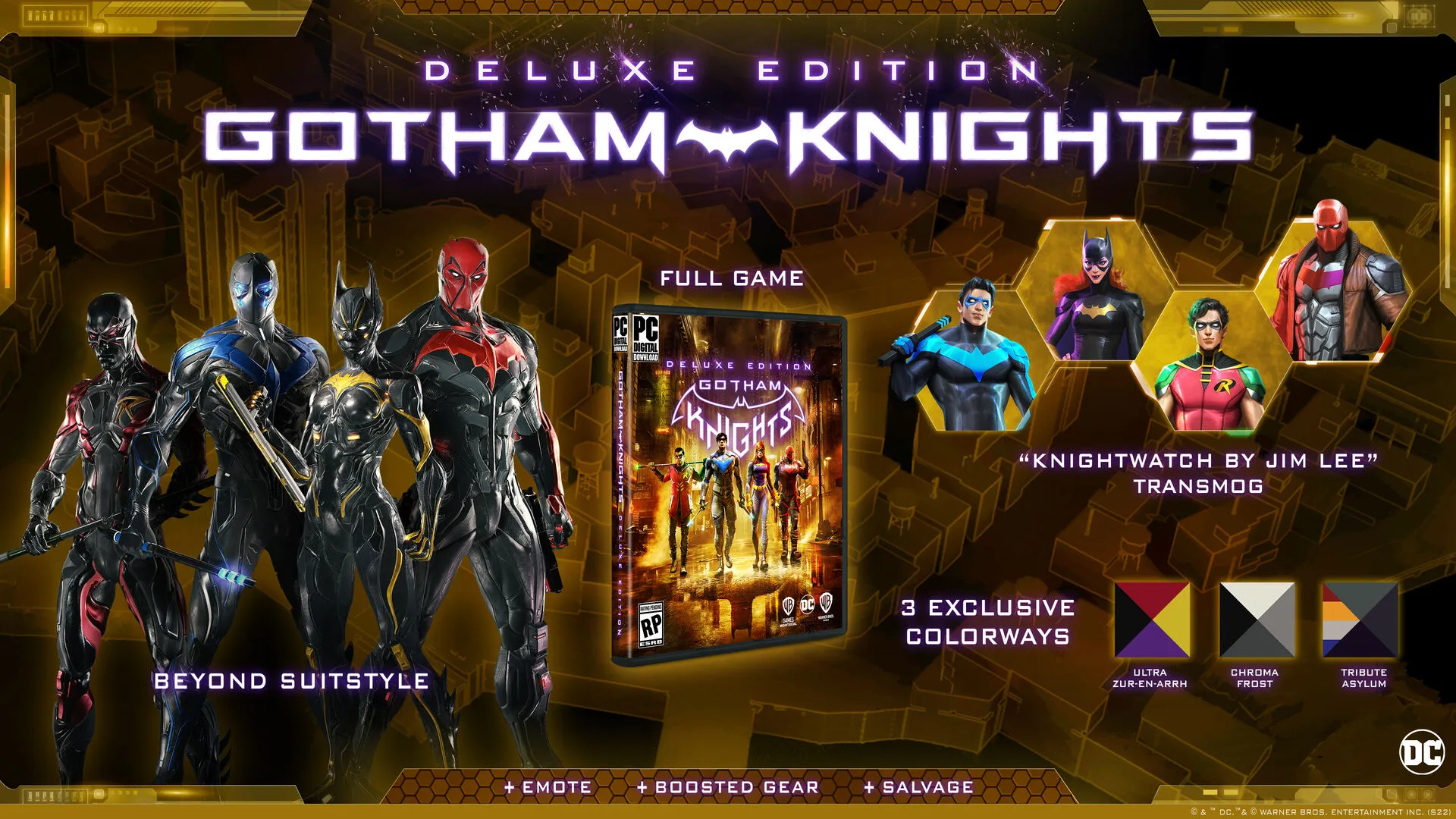 Gotham Knights: Deluxe (PC Steam Key - Global)
