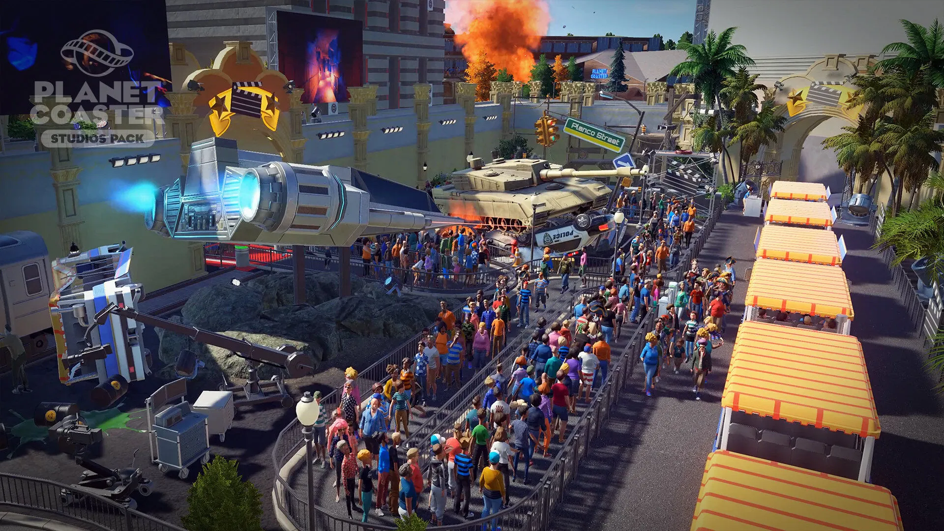 Planet Coaster - Pack Studios (clave para PC Steam / Global)