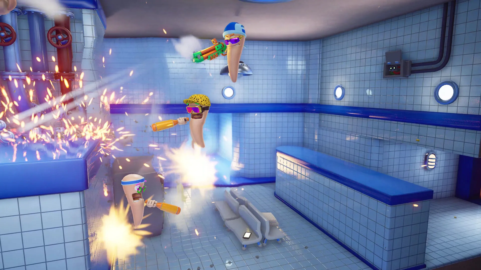Worms Rumble Deluxe Sürüm (PC Steam Anahtarı / Global)