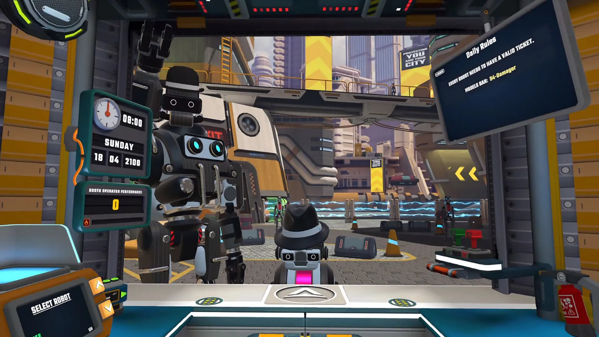 Border Bots VR (PC Steam Key / Global)