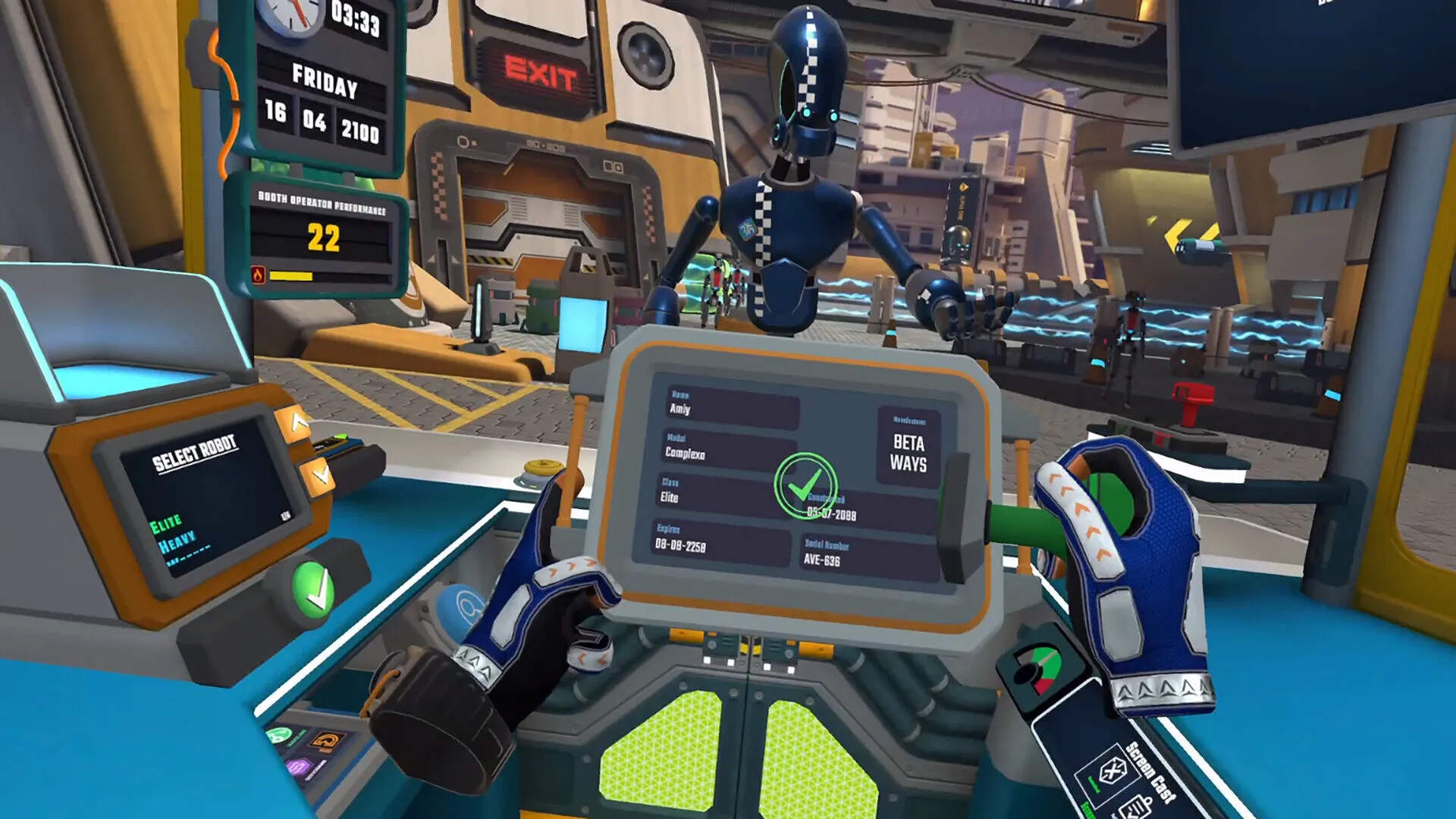 Border Bots VR (PC Steam Key / Global)