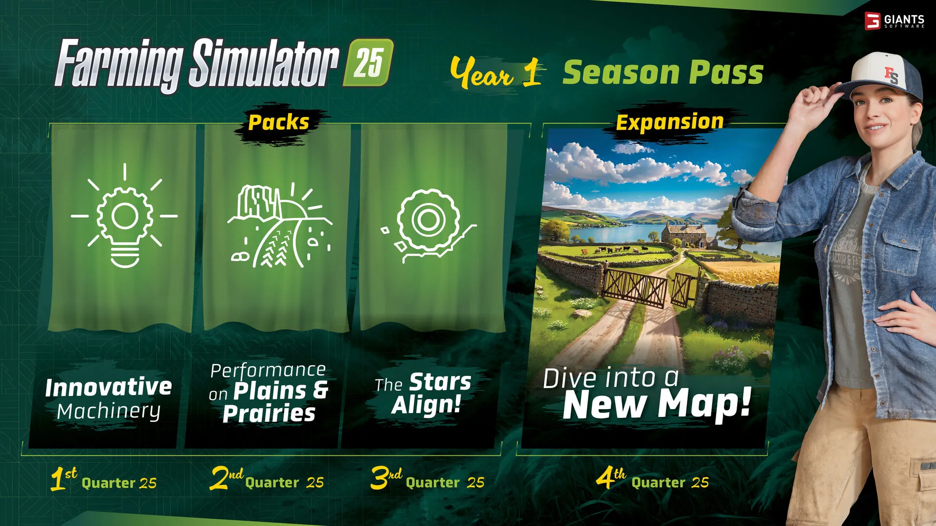 Farming Simulator 25 – Year 1 Bundle (PC Steam Key / Global)
