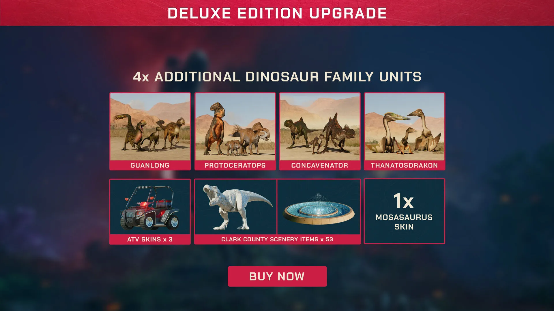 Jurassic World Evolution 3: Deluxe-Upgrade-Pack (PC Steam-Schlüssel / Global)