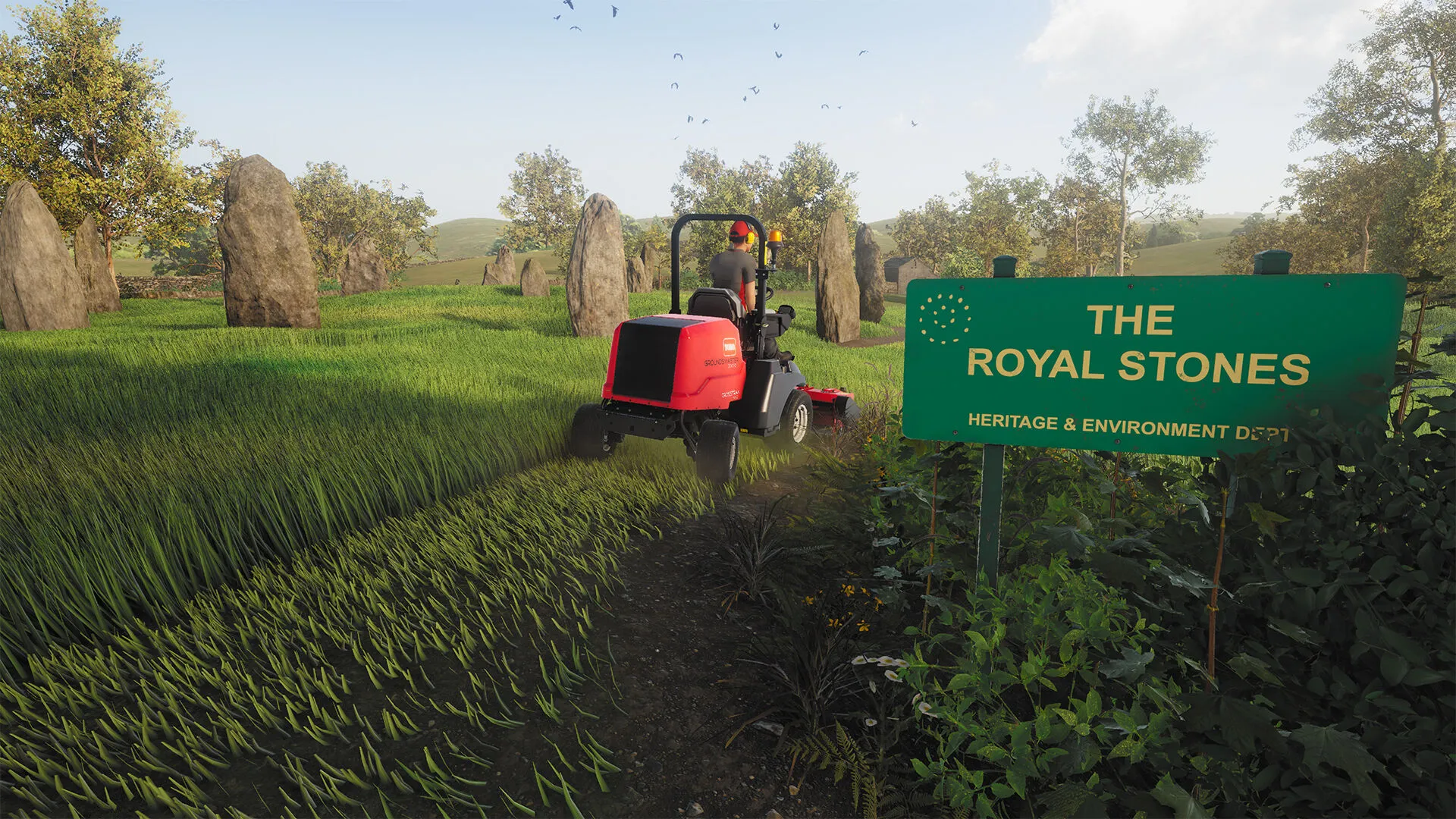 Lawn Mowing Simulator - Ancient Britain (PC Steam Key / Global)