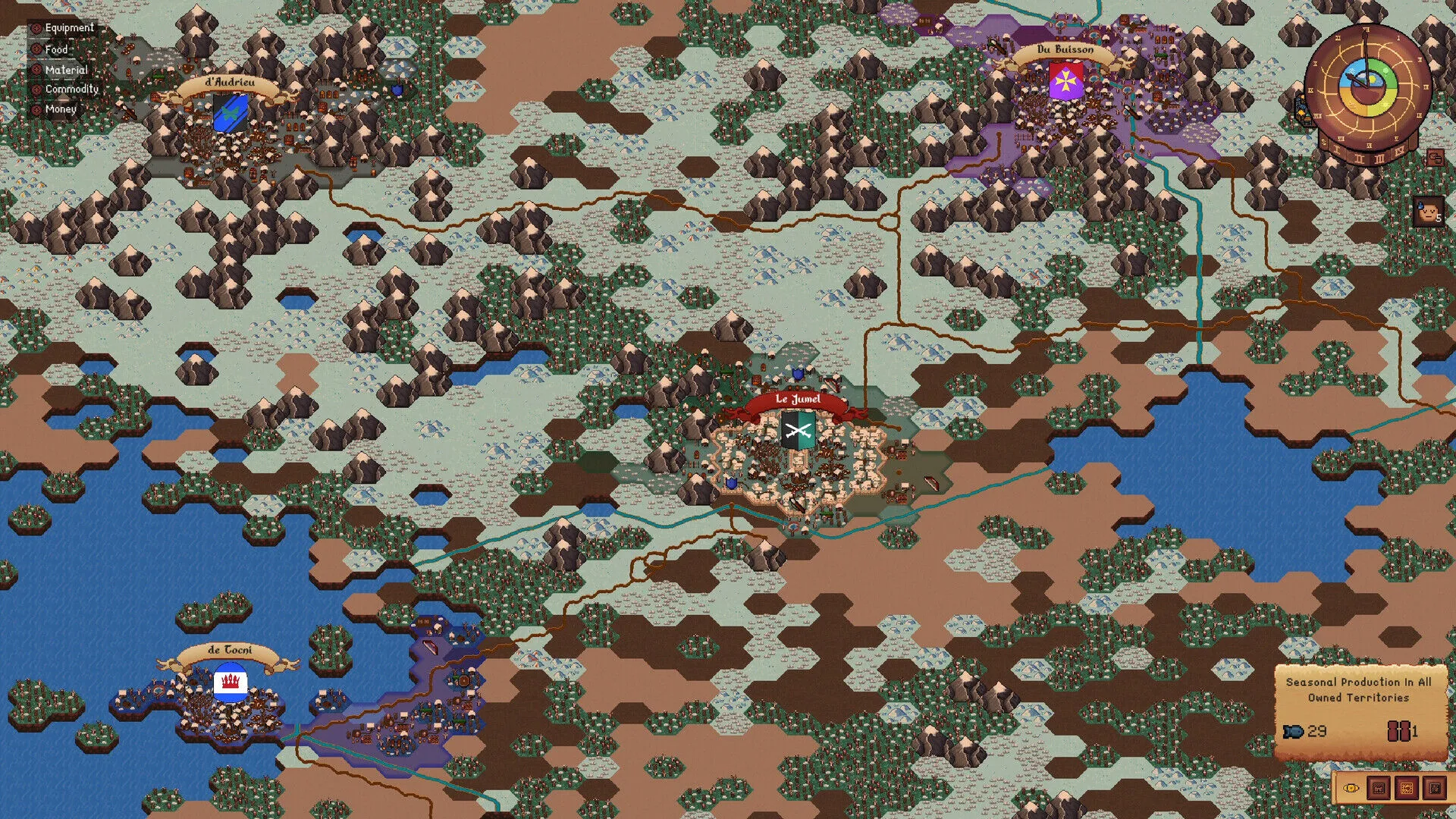Herren und Leibeigene: Die großen Häuser (PC Steam Schlüssel / Global)