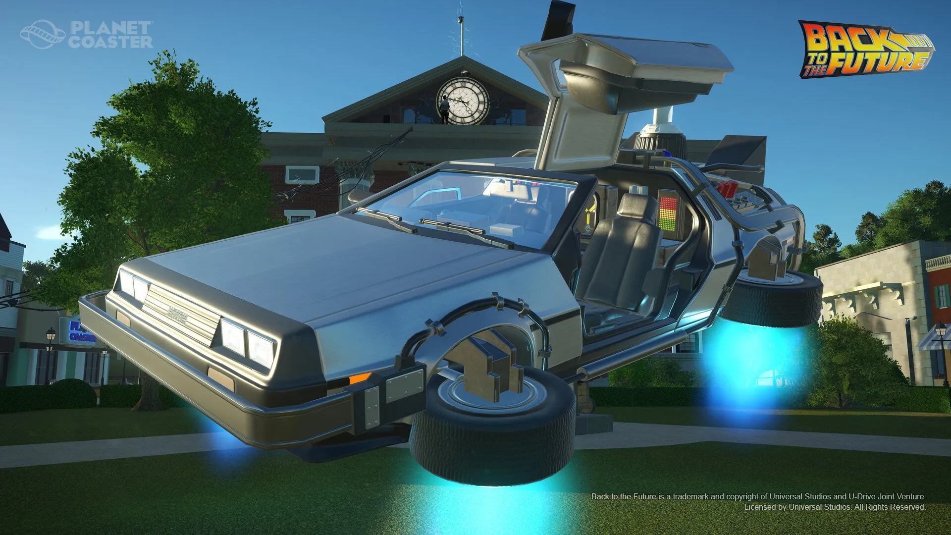 Planet Coaster - Back to the Future™ Time Machine Construction K (PC Steam Key / Global)
