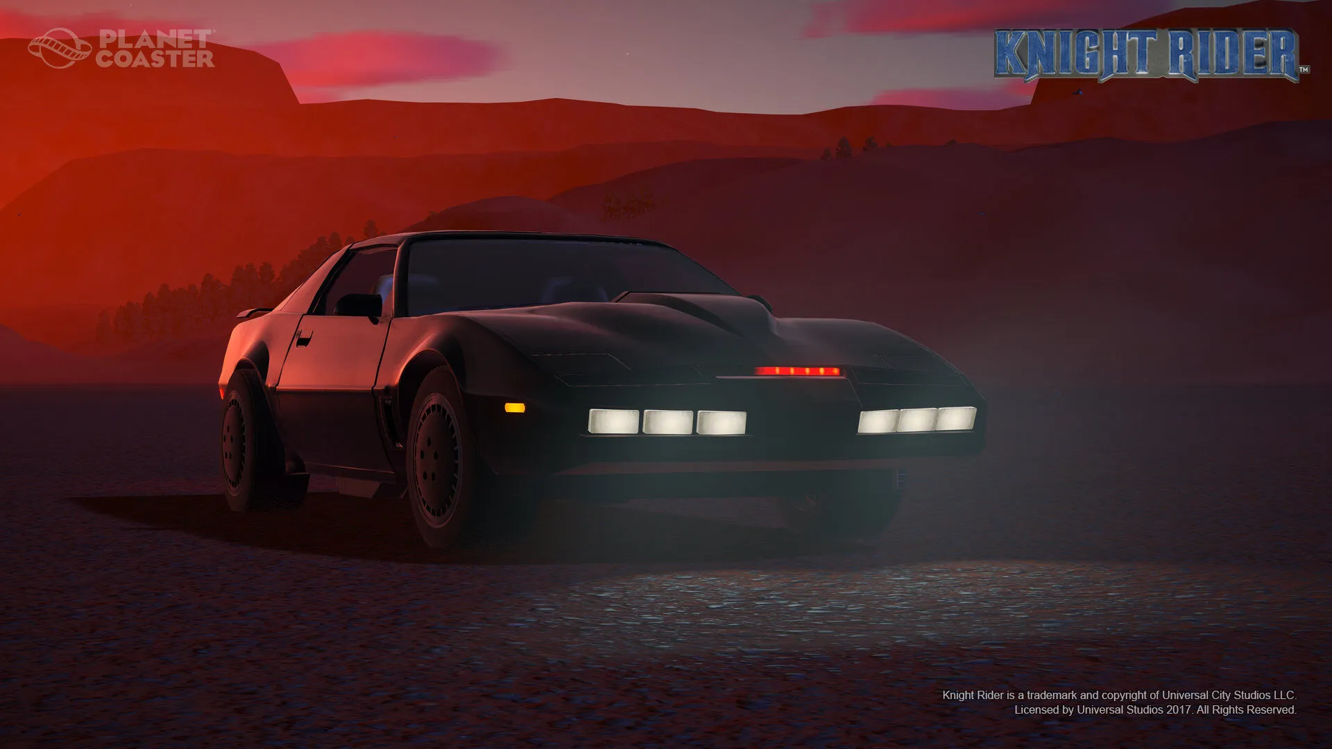 Planet Coaster - Knight Rider™ K.I.T.T. Construction Kit (PC Steam Key / Global)