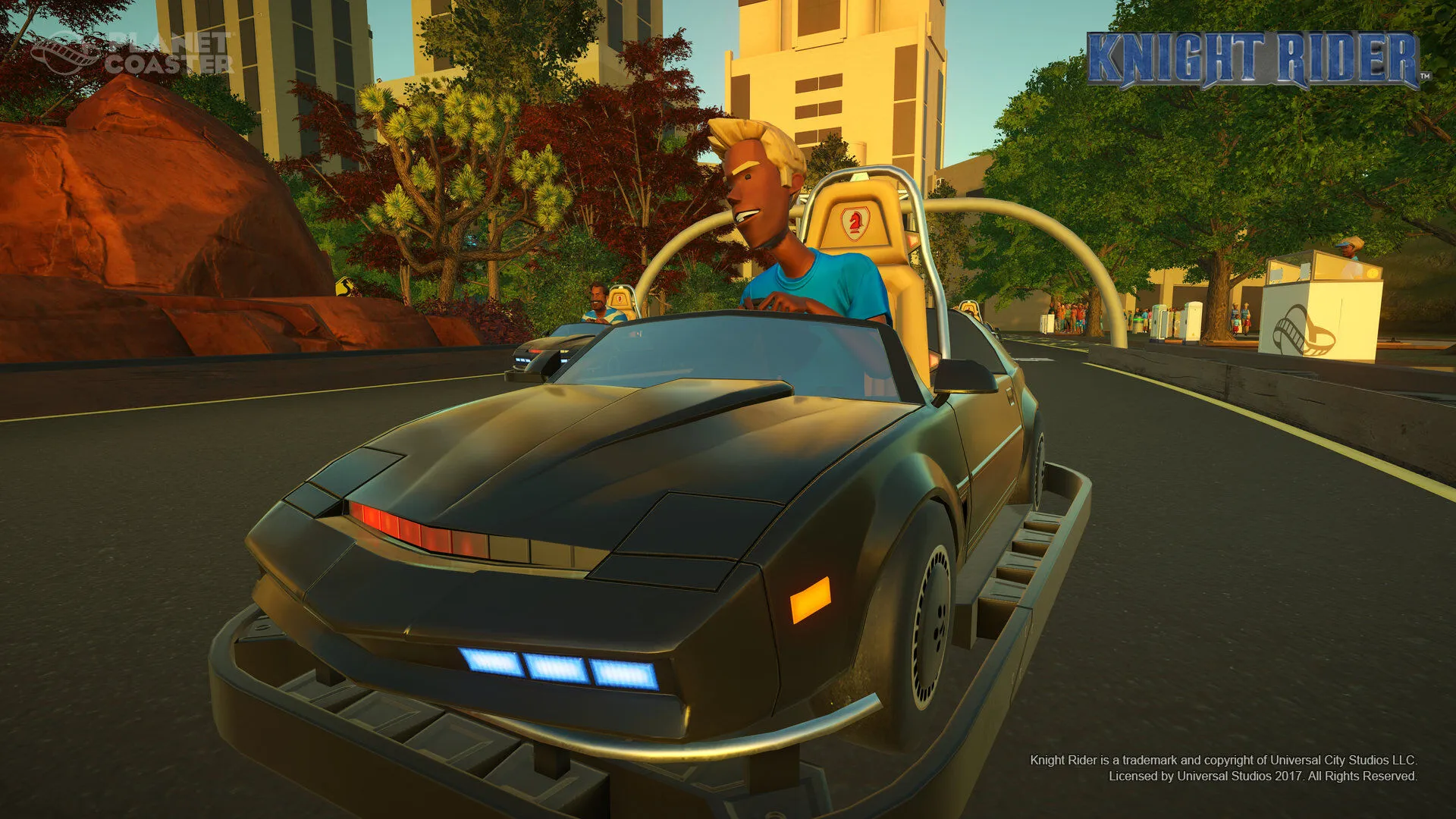 Planet Coaster - Knight Rider™ K.I.T.T. Construction Kit (PC Steam Key / Global)