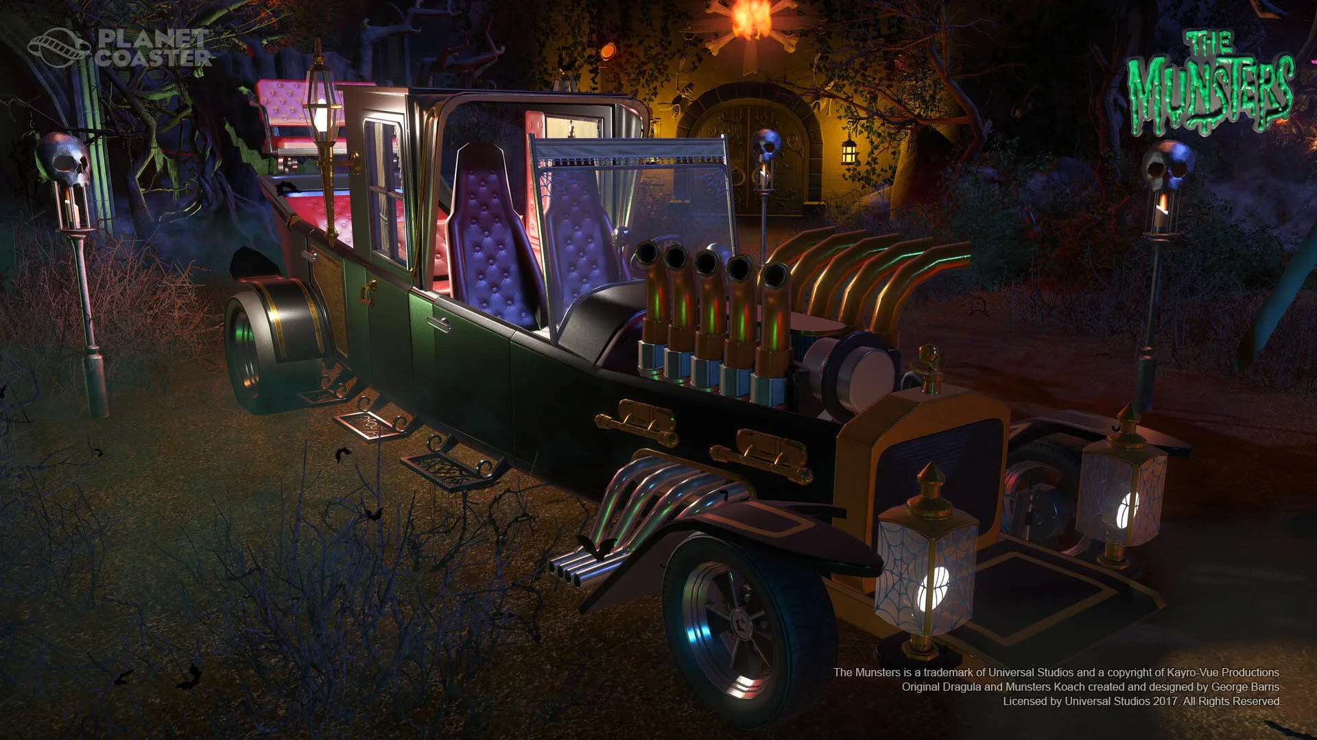 Planet Coaster - The Munsters® Munster Koach Construction Kit (PC Steam Key / Global)