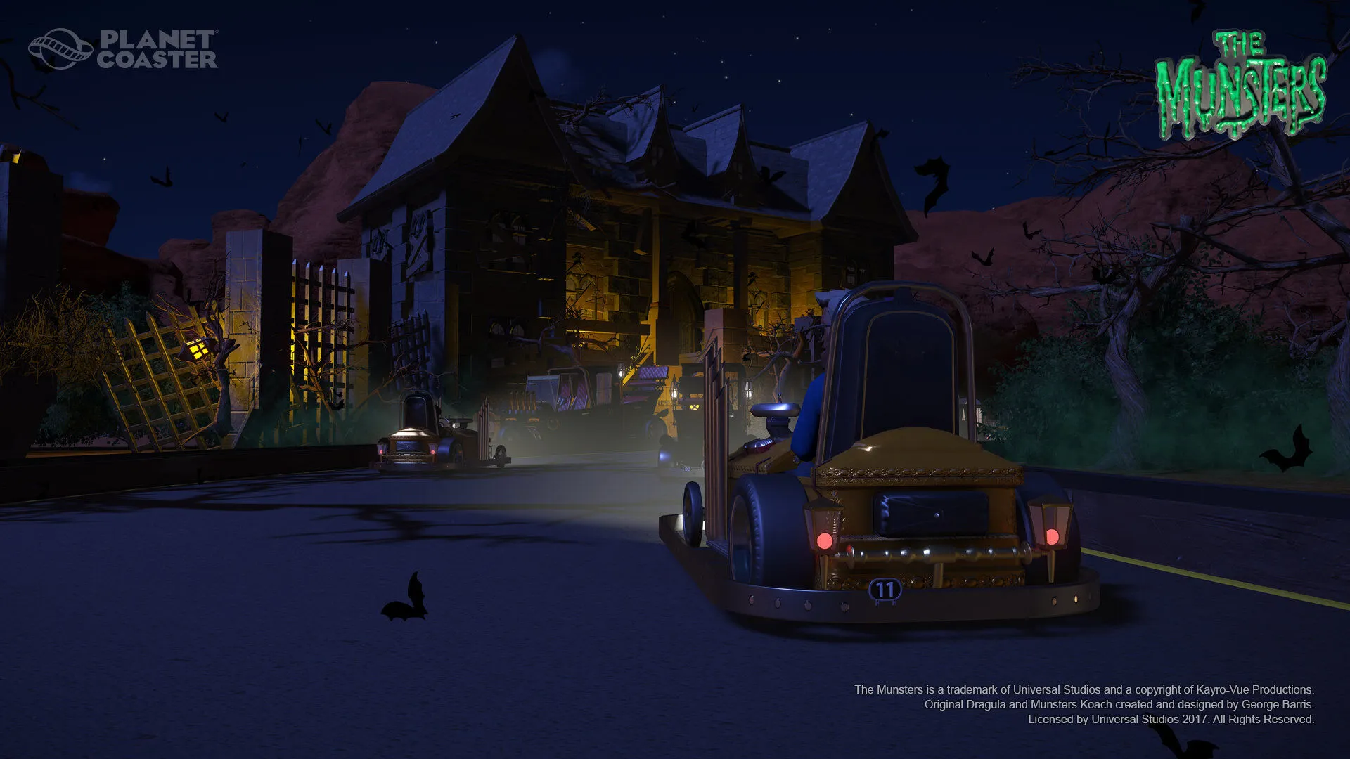 Planet Coaster - The Munsters® Munster Koach Construction Kit (PC Steam Key / Global)