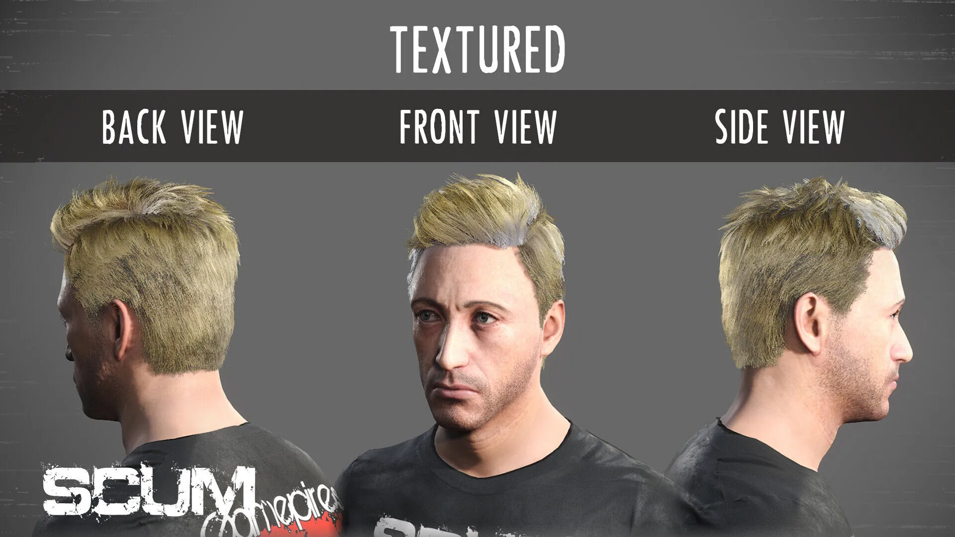 SCUM חבילת שיער לגברים (PC Steam מפתח / גלובלי)