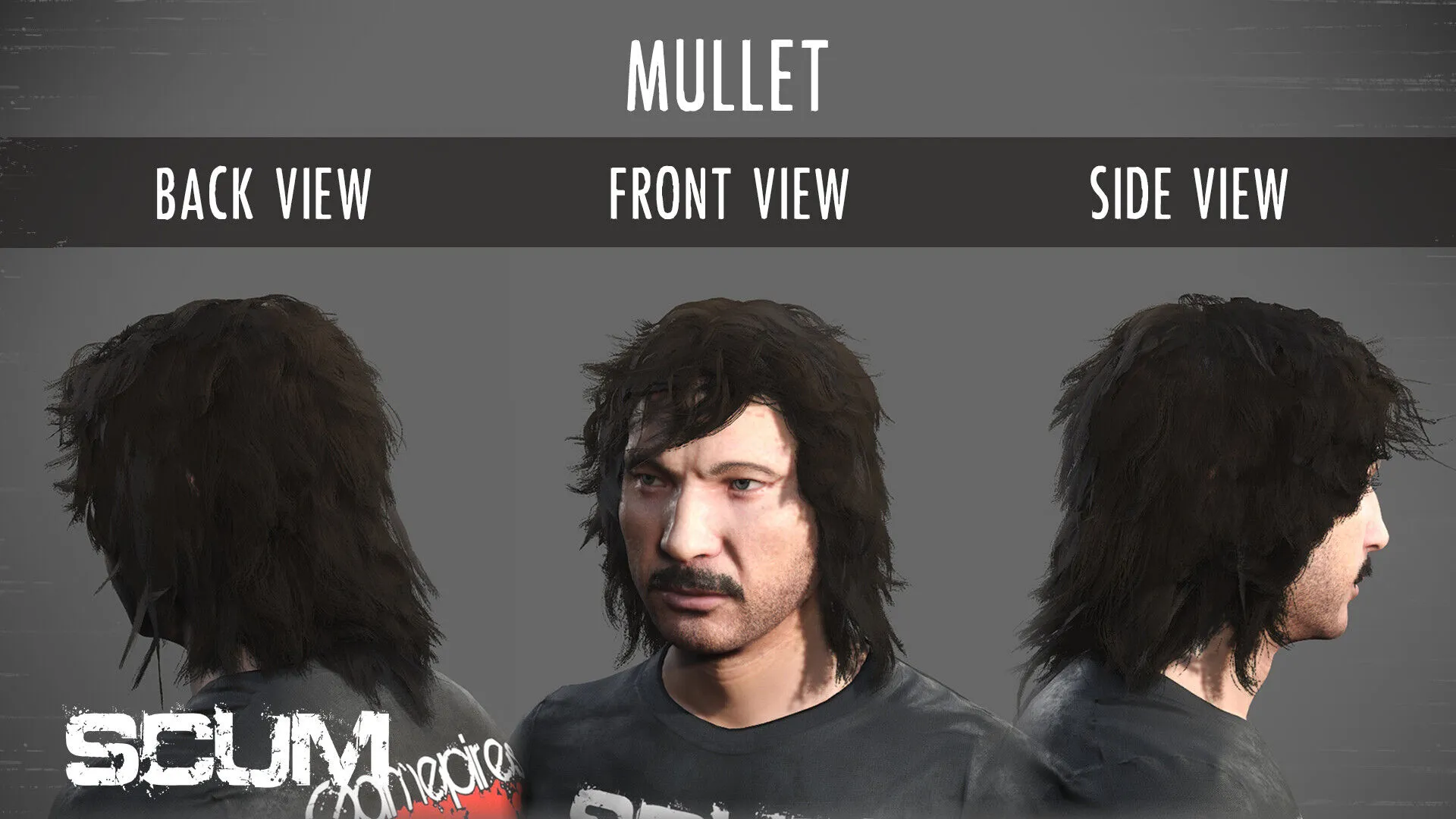 SCUM חבילת שיער לגברים (PC Steam מפתח / גלובלי)