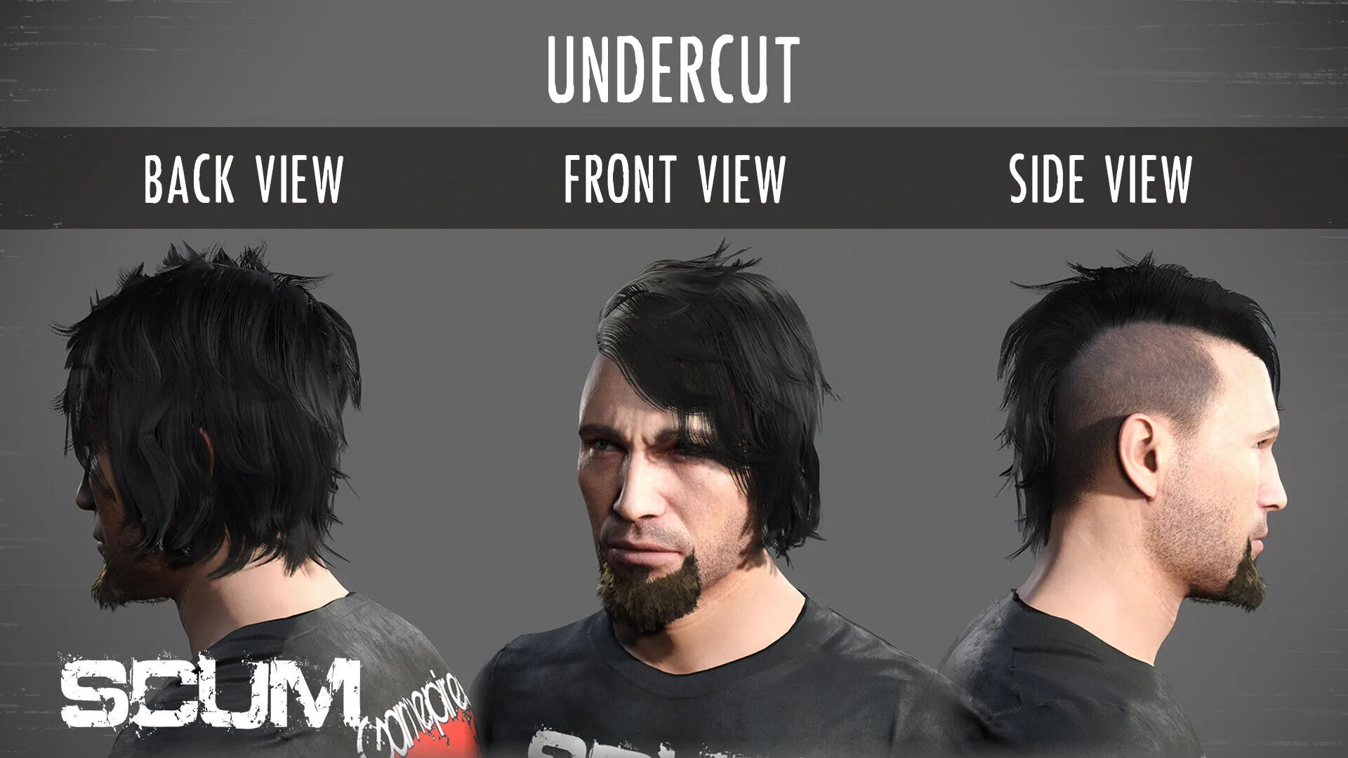 SCUM חבילת שיער לגברים (PC Steam מפתח / גלובלי)