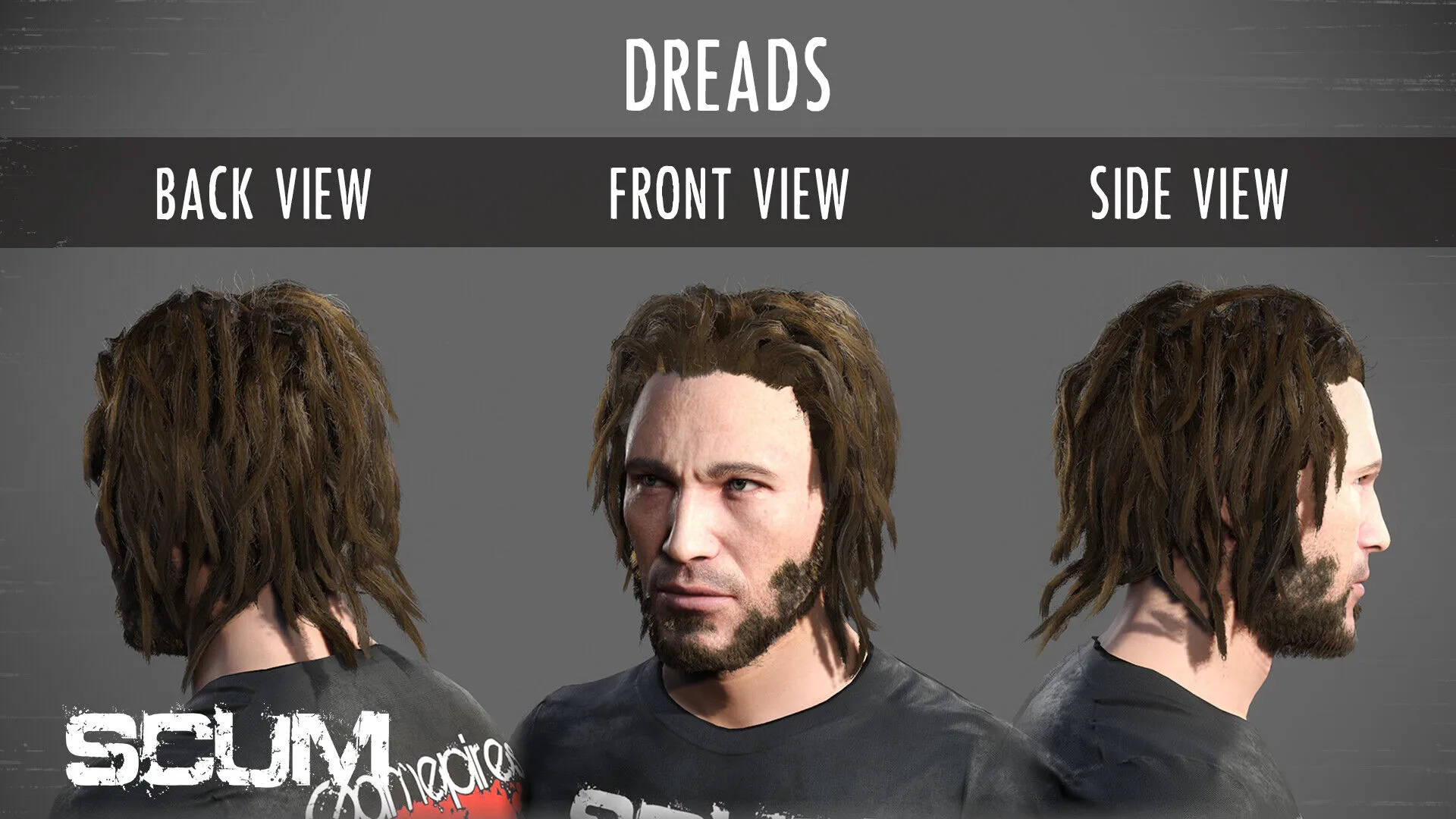 SCUM חבילת שיער לגברים (PC Steam מפתח / גלובלי)