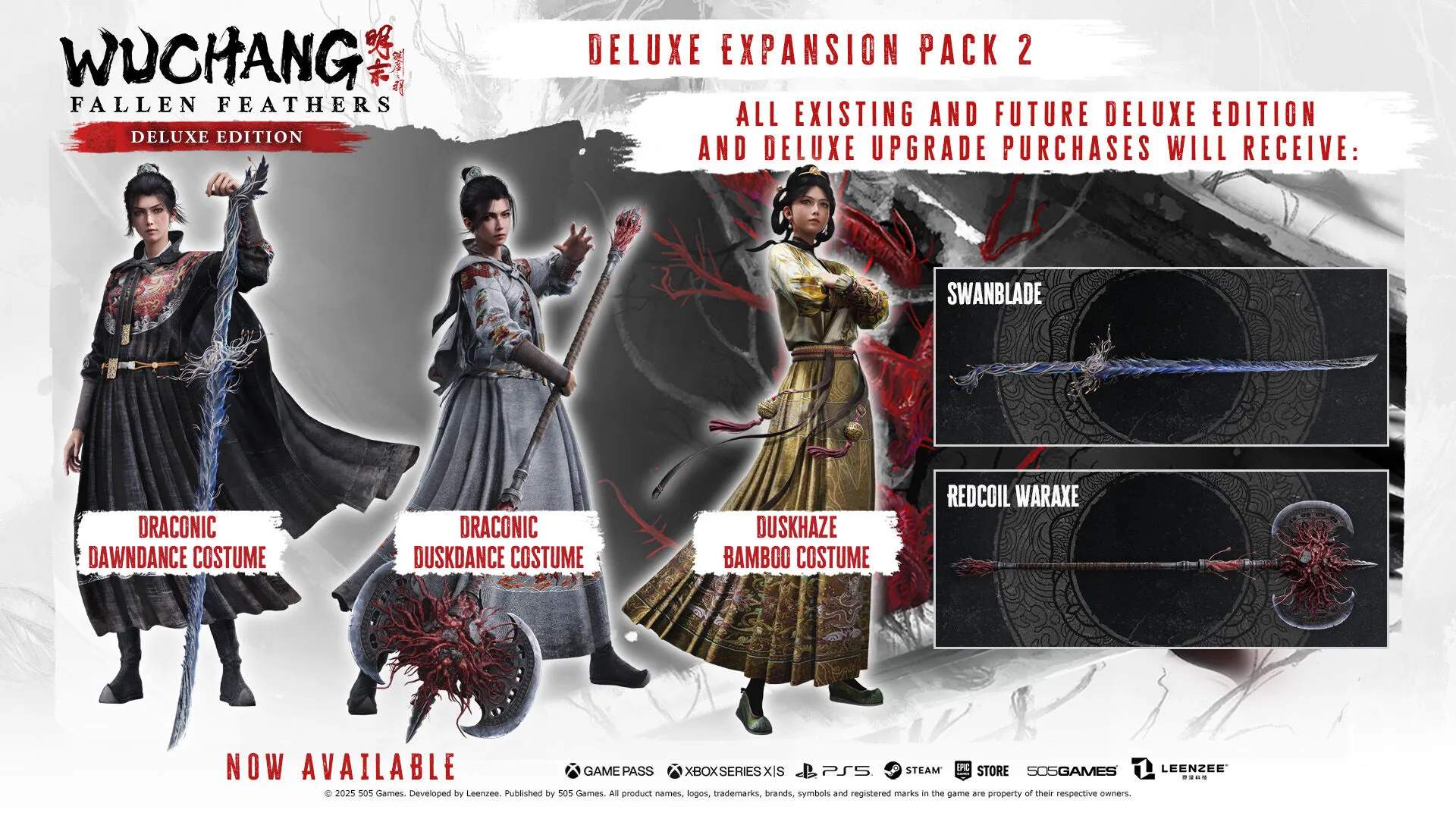 WUCHANG: Fallen Feathers Deluxe Έκδοση (Κωδικός PC Steam / Global έκδοση)