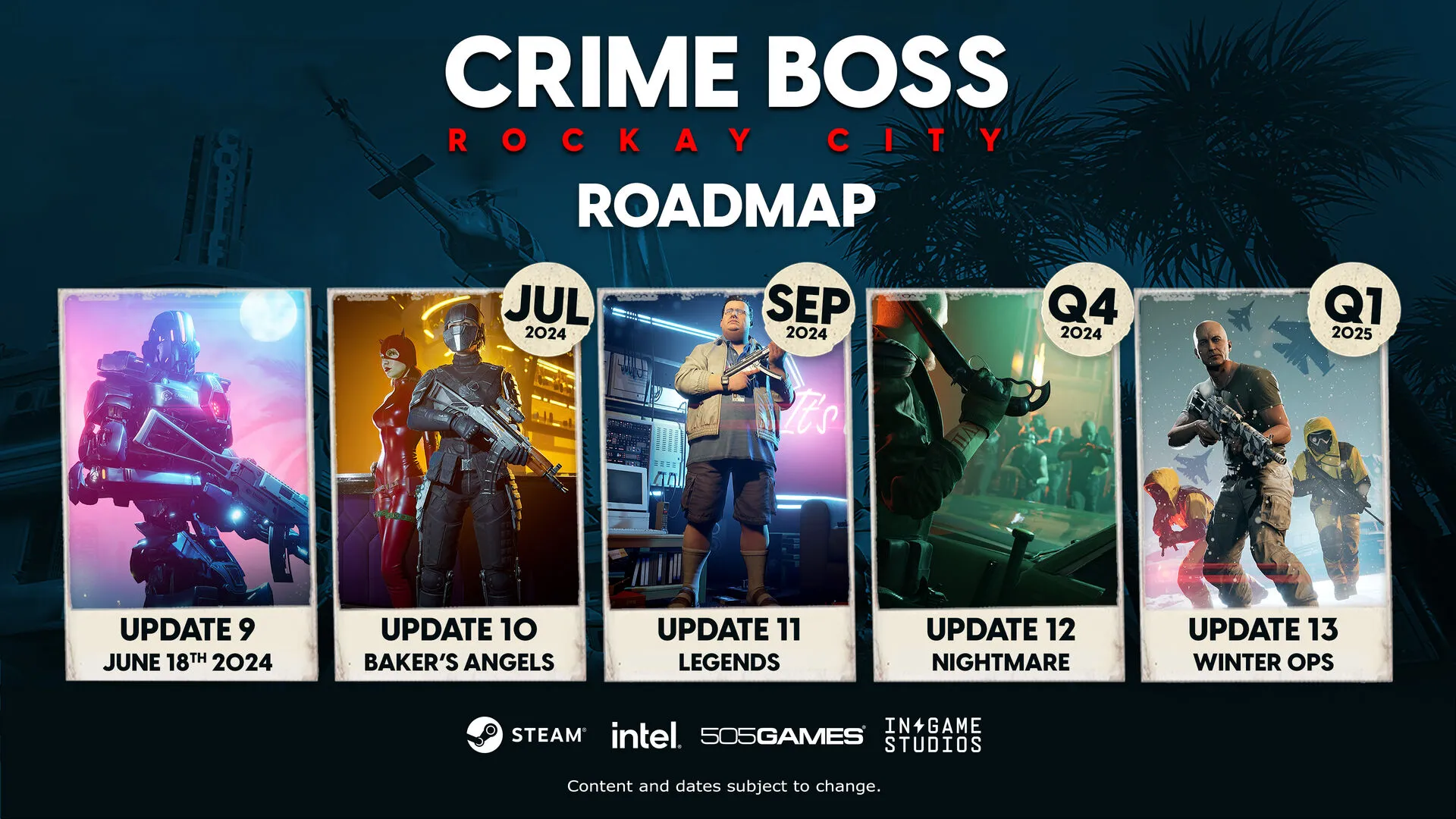 Crime Boss: Rockay City (PC Steam Codice / Global)