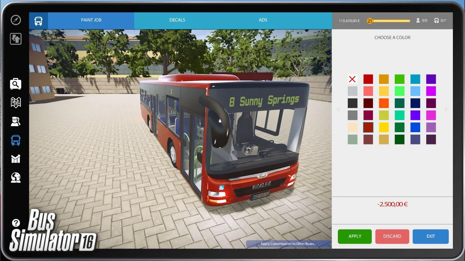 Bus Simulator 16 - MAN Lion's City A 47 M (PC Steam Key / Global)