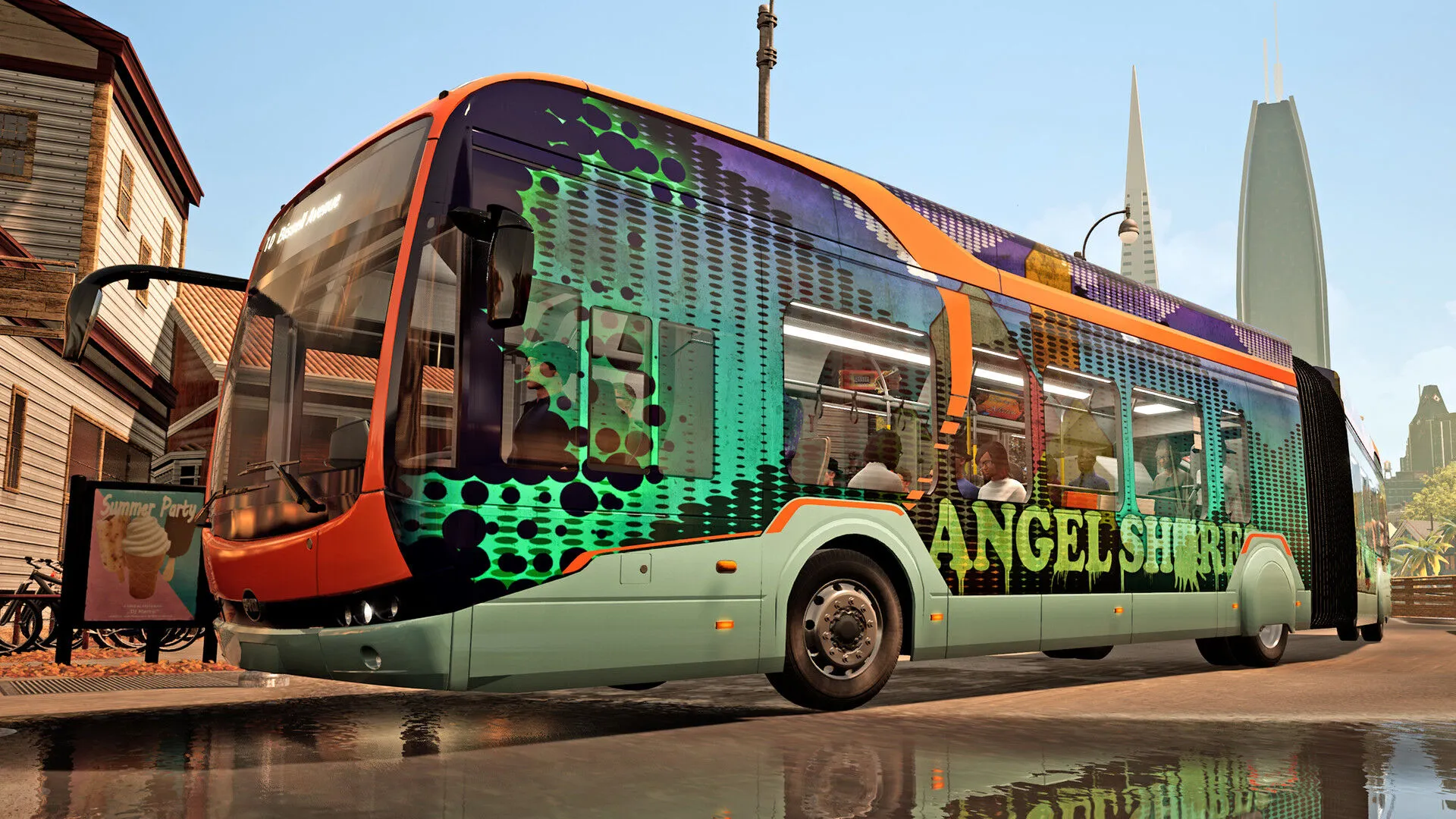 Bus Simulator 21 - Angel Shores Insider Skin Pack (PC Steam Key / Global)