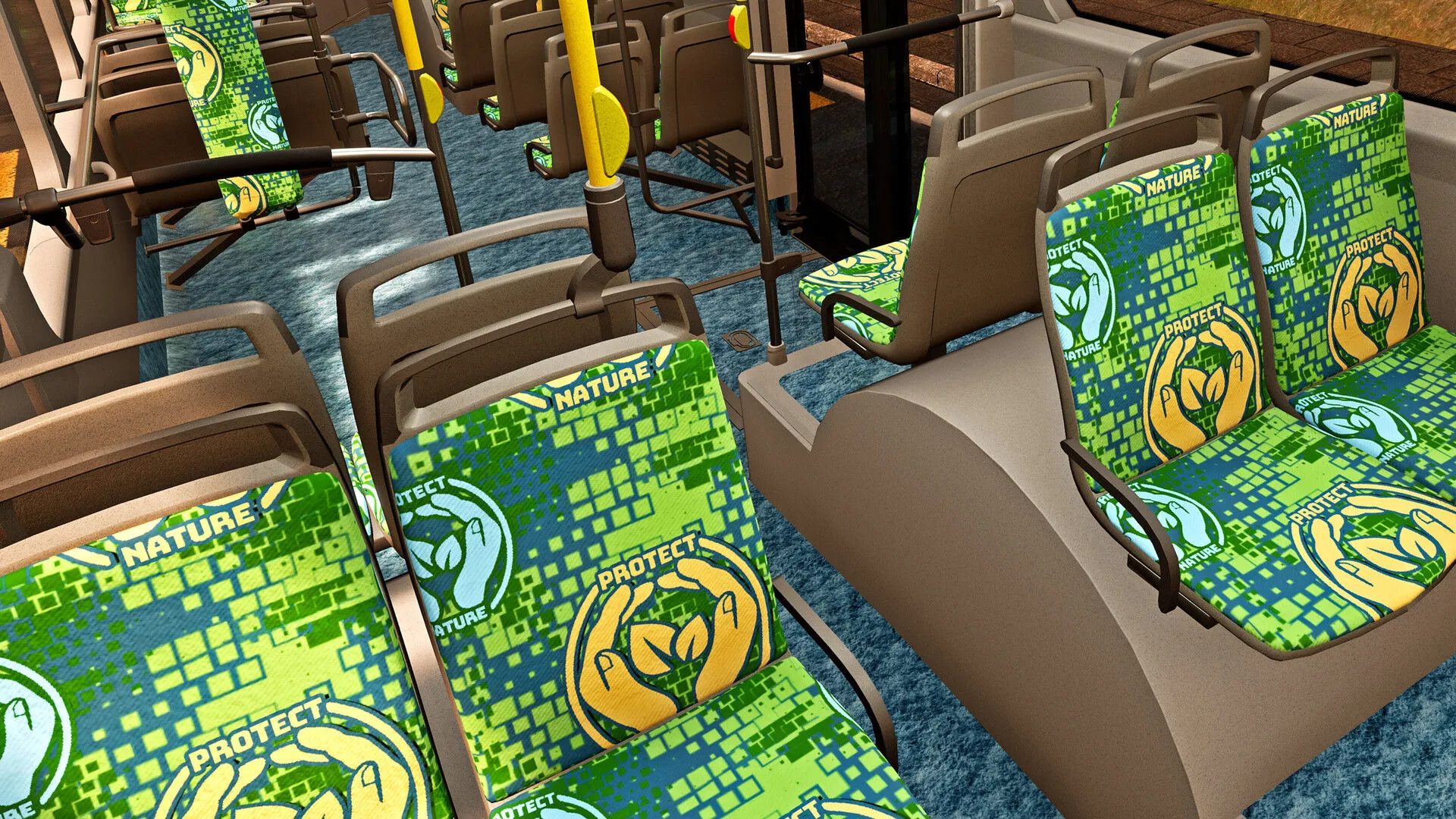 Bus Simulator 21 - Protect Nature Interior Pack (PC Steam Key / Global)