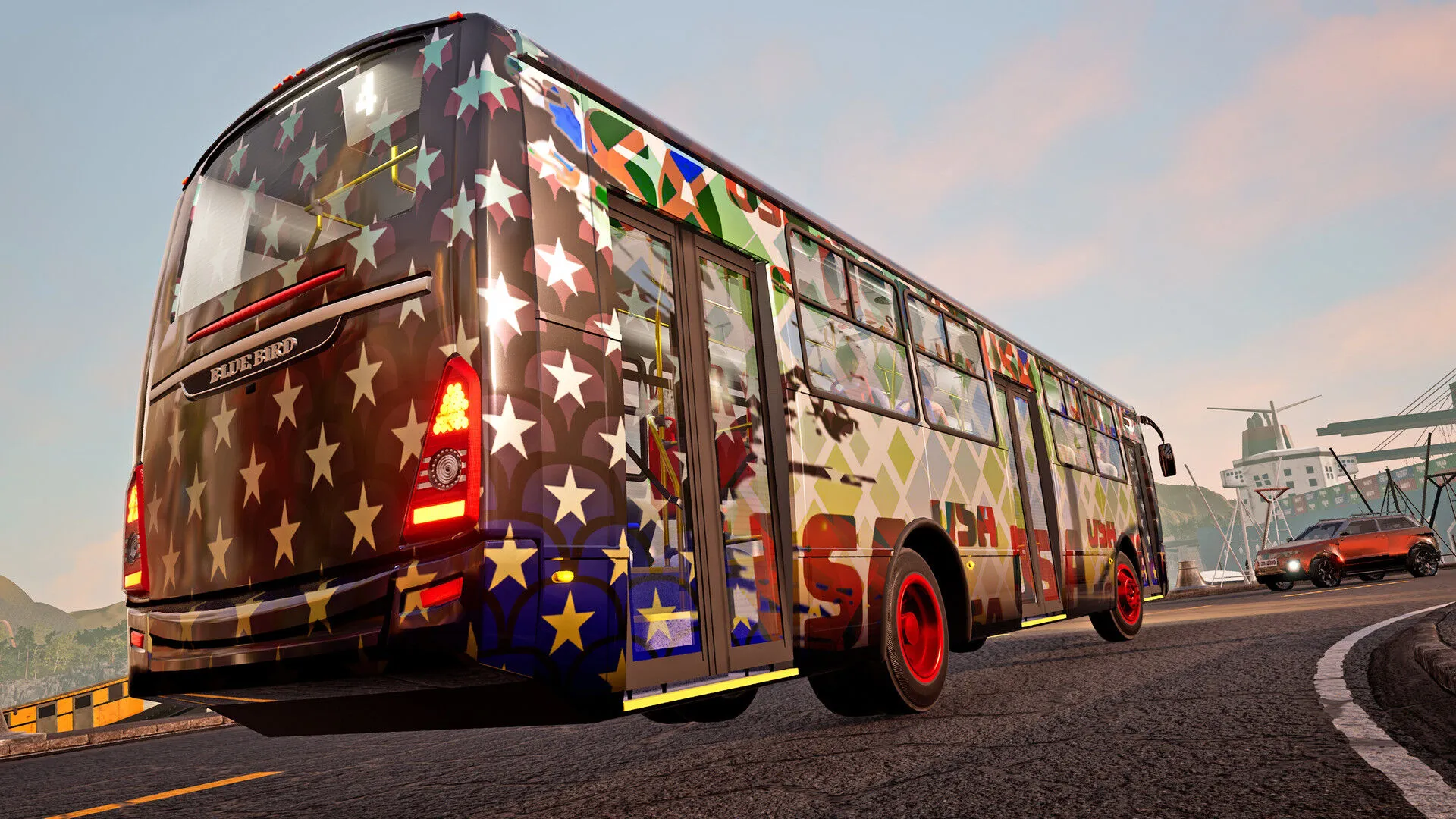 Bus Simulator 21 - USA Skin Pack (PC Steam Key / Global)