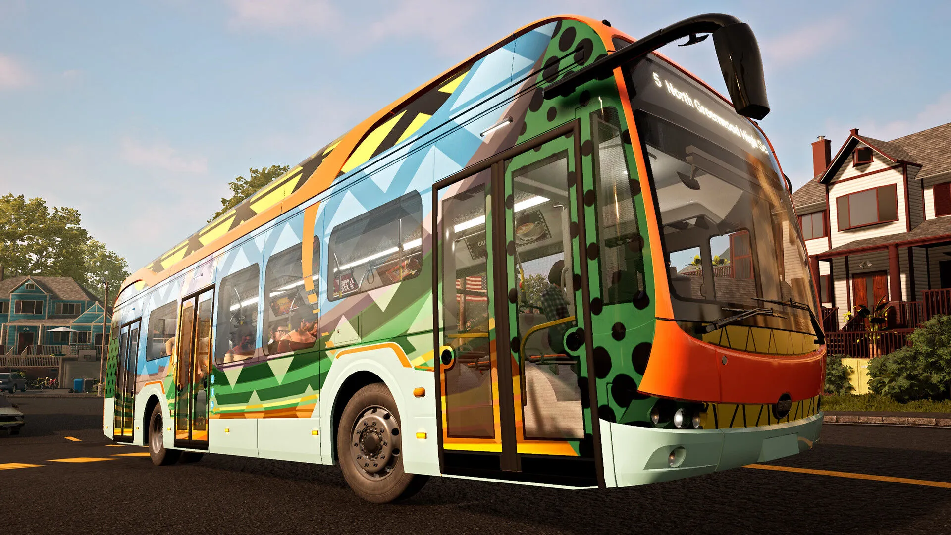 Bus Simulator 21 - USA Skin Pack (PC Steam Key / Global)