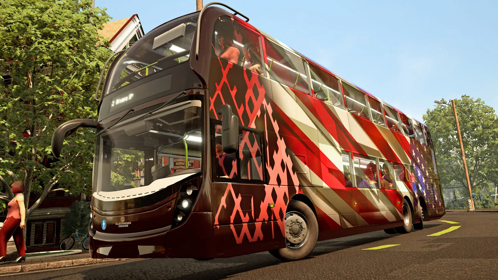 Bus Simulator 21 - USA Skin Pack (PC Steam Key / Global)