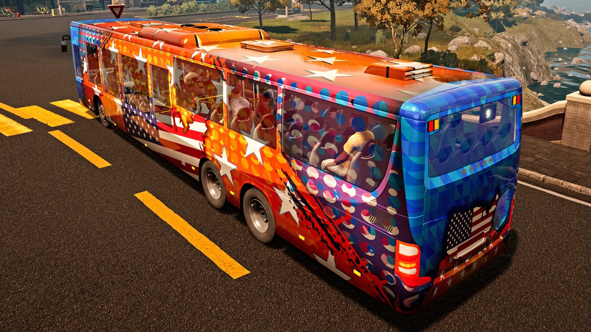 Bus Simulator 21 - USA Skin Pack (PC Steam Key / Global)