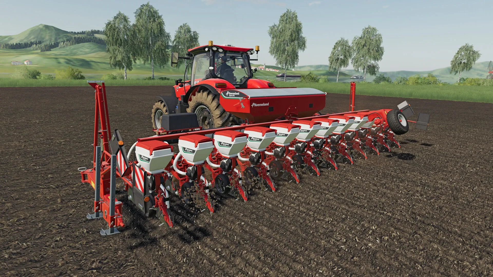 Farming Simulator 19 - Pack d'équipements Kverneland et Vicon (PC Steam Clé / Global)