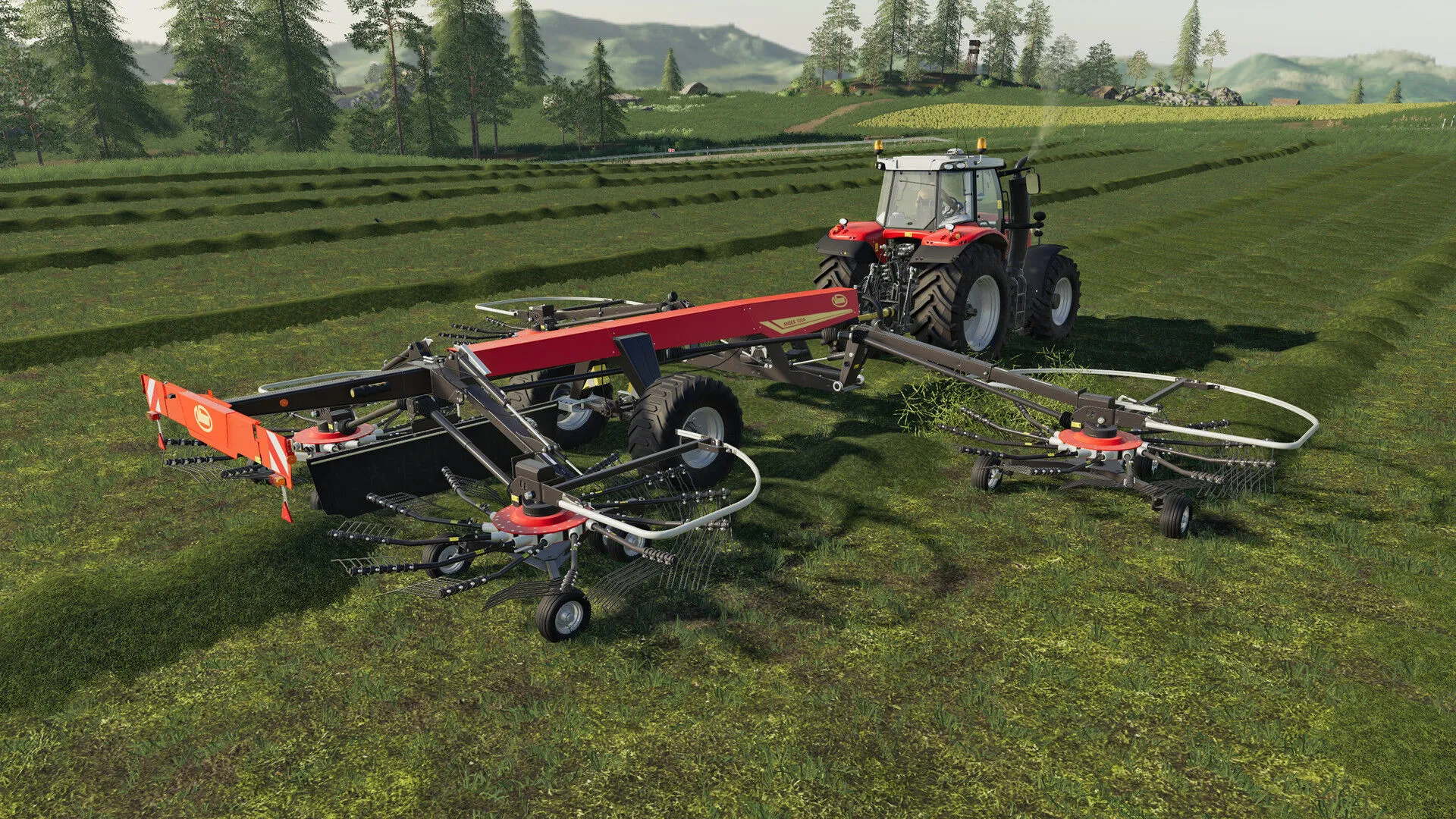 Farming Simulator 19 - Pack d'équipements Kverneland et Vicon (PC Steam Clé / Global)
