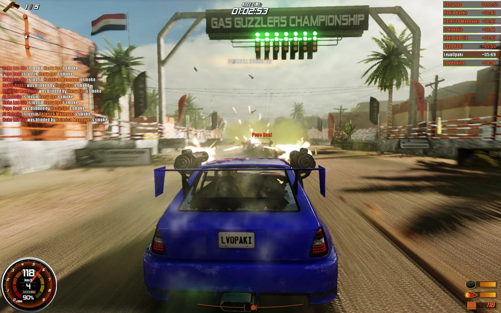 Gas Guzzlers: Combat Carnage (PC Steam Key / Global)