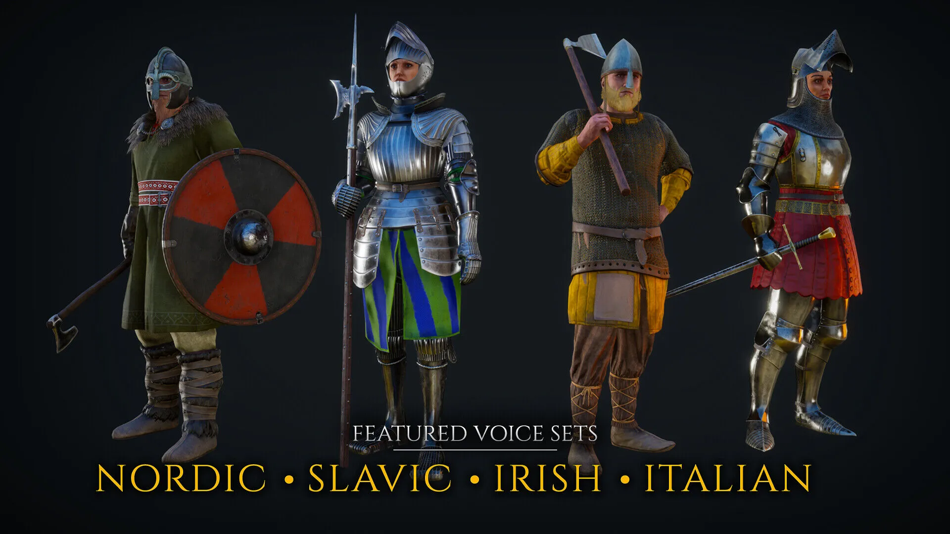 MORDHAU - Continental Voice Pack 2 (PC Steam Key / Global)