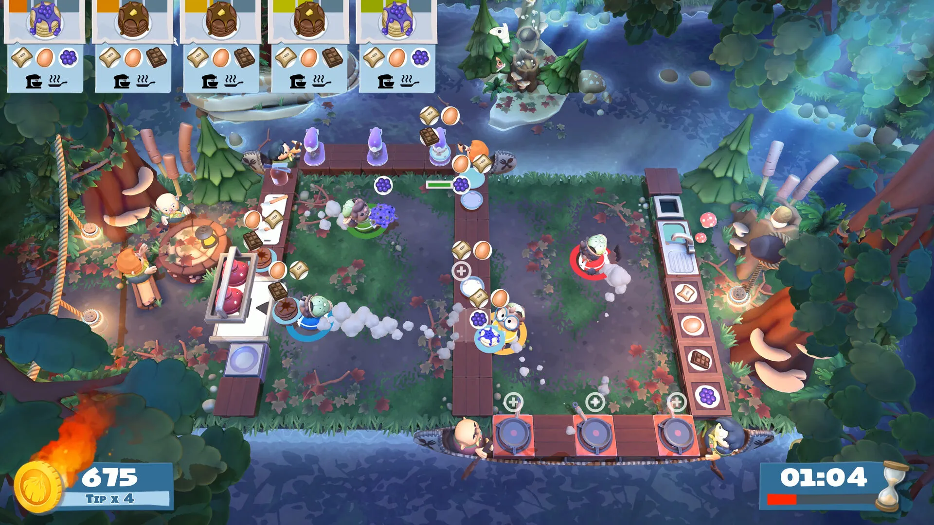 Overcooked! 2 – Kochwettbewerb am Lagerfeuer (PC Steam Schlüssel / Global)